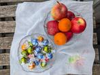Navaris 2x medium glass serving bowls, Ophalen, Gebruikt, Rond, Glas