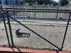 gaas hekwerk met prikkeldraad boven., Tuin en Terras, Ophalen, Gebruikt, IJzer, Gaashekwerk