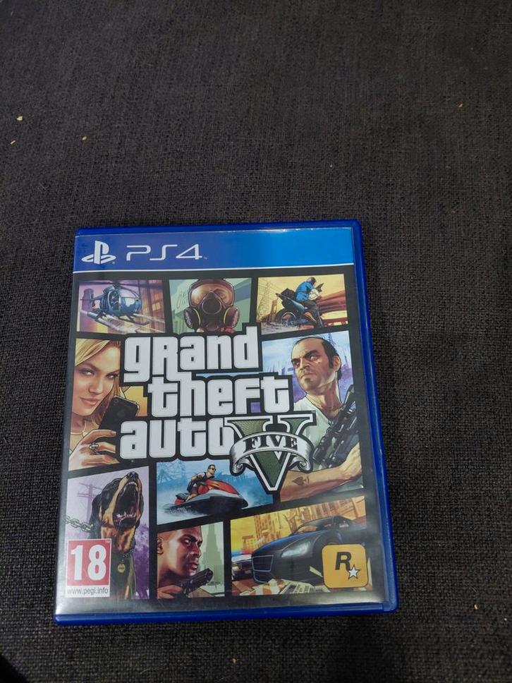 Grand Theft Auto V, Spelcomputers en Games, Games | Sony PlayStation 4, Zo goed als nieuw, Shooter, 1 speler, Vanaf 18 jaar, Ophalen of Verzenden