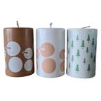 Rustik Lys - Outdoor Pilaarkaars Christmas s/3, Ophalen of Verzenden, Nieuw