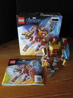 Lego set 76203 Super Heroes - Avangers - Iron Man Mech Armor, Ophalen of Verzenden, Zo goed als nieuw, Complete set, Lego