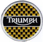 Triumph stoffen opstrijk patch embleem #2, Ophalen of Verzenden, Nieuw