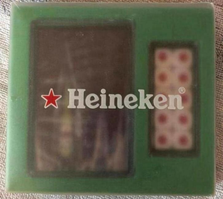 HEINEKEN speelkaarten en dobbelstenen set NIEUW & ZELDZAAM, Verzamelen, Biermerken, Nieuw, Overige typen, Heineken, Ophalen of Verzenden