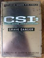 CSI: Grave Danger DVD - Seizoen 5 Finale .Steel case, Vanaf 12 jaar, Ophalen of Verzenden, Zo goed als nieuw, Thriller