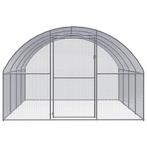 Kippenren 3x4x2 m gegalvaniseerd staal, Dieren en Toebehoren, Pluimvee | Toebehoren, Verzenden, Nieuw, Kippenhok of Kippenren