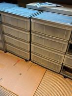 Kunststof Ladekast Diverse Formaten, Ophalen, Gebruikt, 5 laden of meer, Minder dan 100 cm