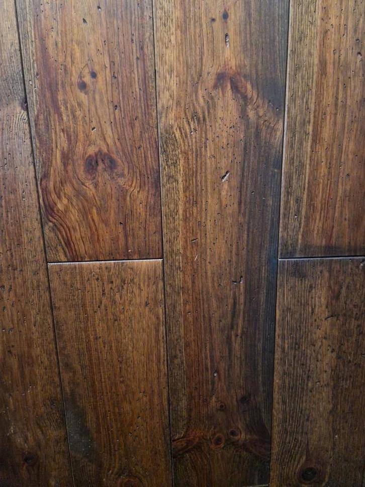 ANTIEKE GRENEN VLOERDELEN PINE VLOER HOUTEN VLOEREN, Huis en Inrichting, Stoffering | Vloerbedekking, Nieuw, Parket, 75 m² of meer