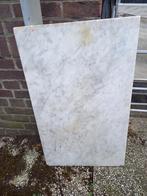 Twee platen van marmer, Doe-het-zelf en Verbouw, Platen en Panelen, Ophalen, Gebruikt, Overige materialen, Minder dan 20 mm