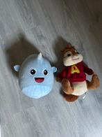 Knuffels. Narwal en Alvin, Ophalen of Verzenden, Zo goed als nieuw, Overige typen
