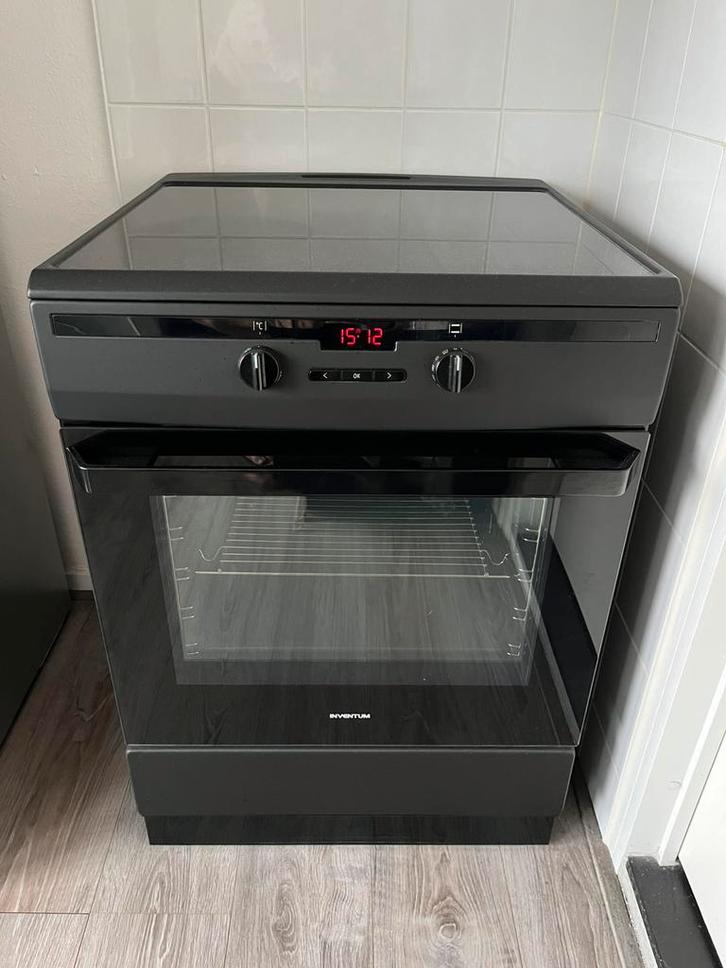 Inventum VFI6042ZWA, Witgoed en Apparatuur, Fornuizen, Zo goed als nieuw, Vrijstaand, Inductie, 4 kookzones, 85 tot 90 cm, 60 cm of meer