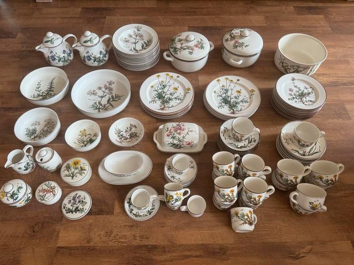 Villeroy & Boch Botanica vitro porselijn Servies zeer veel!, Huis en Inrichting, Keuken | Servies, Zo goed als nieuw, Compleet servies