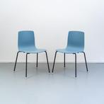 2 Arper stoel type AAVA stapelbaar Blauw, Huis en Inrichting, Blauw, Nieuw, Ophalen of Verzenden, Metaal