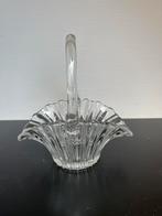 Kristal glazen mandje /bonbonnière, Antiek en Kunst, Antiek | Glas en Kristal, Ophalen of Verzenden