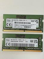 2x 4GB  DDR4 3200 hynix, Computers en Software, RAM geheugen, Ophalen of Verzenden, Zo goed als nieuw, DDR4, Laptop