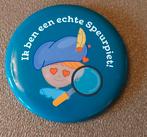 NIEUW BUTTON IK BEN EEN ECHTE SPEURPIET !, Diversen, Verzenden, Nieuw