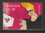 Nederland 2001 1996 Johnny Bravo, Gest, Ophalen of Verzenden, Na 1940, Gestempeld