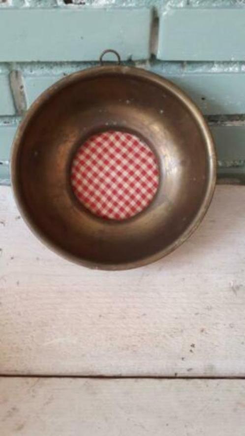 Oud Keukengerei <> Koperen ZEEF om Bouillon te zeven, Antiek en Kunst, Antiek | Keukenbenodigdheden, Ophalen of Verzenden