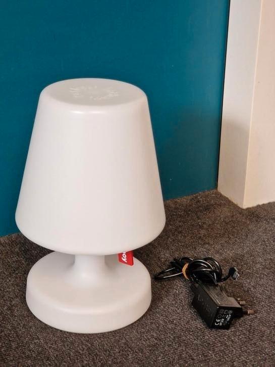 Fatboy Edison The Petit oplaadbare dimbare Tafellampje 25cm., Huis en Inrichting, Lampen | Tafellampen, Gebruikt, Minder dan 50 cm