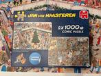 Jan van Haasteren puzzels; 2x 1000 stukjes, Ophalen of Verzenden, Legpuzzel, Meer dan 1500 stukjes, Zo goed als nieuw