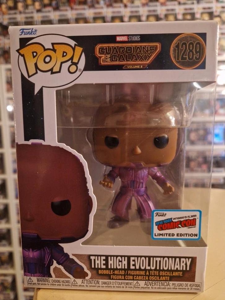 Funko High Evolutionary 1289 New York Comic Con sticker, Verzamelen, Poppetjes en Figuurtjes, Nieuw, Ophalen of Verzenden