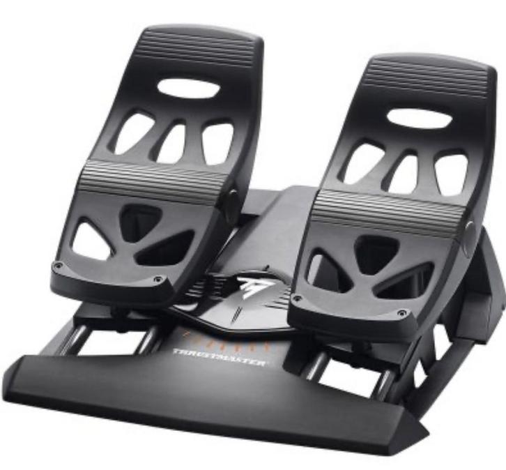 Thrustmaster T-Flight Rudder Pedals - Nieuwstaat!, Spelcomputers en Games, Spelcomputers | Overige Accessoires, Zo goed als nieuw