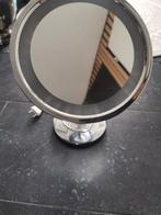 Make up spiegel met verlichting led lamp, Huis en Inrichting, Woonaccessoires | Spiegels, Minder dan 100 cm, Rond, Ophalen of Verzenden