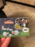 5 kaartjes De Flierefluiter in Raalte geldig t/m 4-01 2026, Ophalen of Verzenden, Zo goed als nieuw