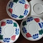 Onderschotel soepkom 483A boerenbont maastricht,, Antiek en Kunst, Antiek | Servies los, Ophalen of Verzenden