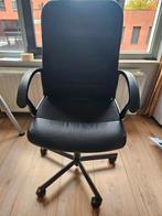 Black office chair, Huis en Inrichting, Ophalen, Zo goed als nieuw, Zwart