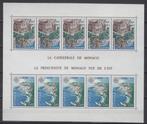 A362 CEPT Monaco 1978 pf blok 12 1319 1320 kathedraal, Verzenden, Monaco, Postfris