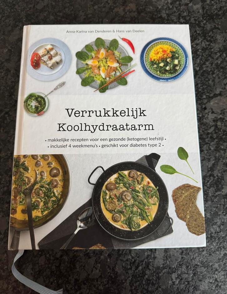 Koolhydraat arme kookboeken, Boeken, Gezondheid, Dieet en Voeding, Zo goed als nieuw, Ophalen