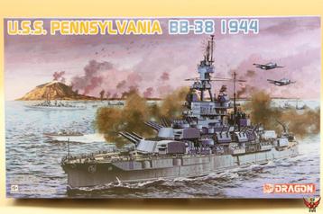 ROWASP | Dragon 1/700 USS Pennsylvania BB-38 1944 beschikbaar voor biedingen