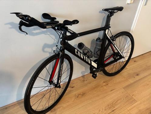 Canyon Speedmax AL 8.0 Triathlonfiets, Fietsen en Brommers, Fietsen | Racefietsen, Zo goed als nieuw, Heren, Overige merken, Meer dan 20 versnellingen