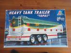 Heavy Tank Trailer "Topas" (Italeri 1/24), Hobby en Vrije tijd, Modelbouw | Auto's en Voertuigen, Italeri, Groter dan 1:32, Ophalen of Verzenden