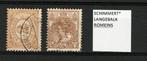SCHIMMERT xxx Langebalk romeins maandcijfer (9405), Verzenden, T/m 1940, Gestempeld