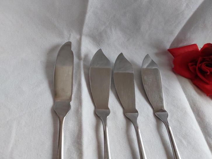 Gero Zilmeta 718 Puntfilet of Wals | bijzondere bestekdelen, Antiek en Kunst, Antiek | Bestek, Verzenden