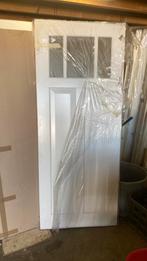 Verschillende Opdek paneeldeur 83x211.5 cm met glas, Ophalen, 80 tot 100 cm, Binnendeur, Nieuw