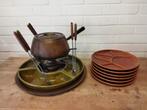 Vintage koperen fondueset, Spring Culinox, Ophalen of Verzenden, Zo goed als nieuw, Brander, Fondueset