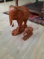 Houten olifanten, Ophalen