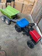 Tractor met aanhanger, Ophalen, Zo goed als nieuw