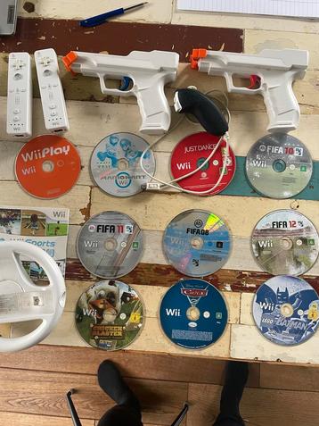 Nintendo Wii Console + Games - Complete Set! beschikbaar voor biedingen