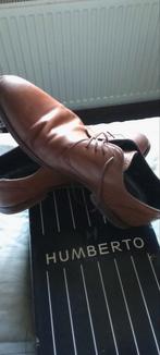 Leren schoenen Humberto, Kleding | Heren, Ophalen, Zo goed als nieuw, Bruin