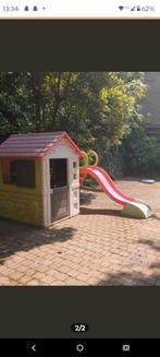 Speelhuisje smoby glijbaan, Kinderen en Baby's, Speelgoed | Buiten | Speeltoestellen, Ophalen, Gebruikt, Glijbaan