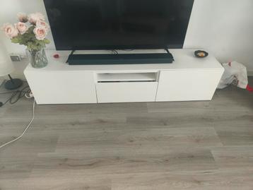 Ikea Besta tv meubel wit - afbeelding 2