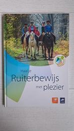 Boek 'Haal je ruiterbewijs met plezier (als nieuw!), Ophalen of Verzenden, Zo goed als nieuw, Paarden of Pony's