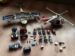 PLAYMOBIL City Action Politiewatervliegtuig helikopter enz, Kinderen en Baby's, Speelgoed | Playmobil, Ophalen of Verzenden, Gebruikt
