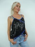 *Abfab Vintage Feestelijke Top M*, Maat 38/40 (M), Zwart, Ophalen of Verzenden, Zo goed als nieuw