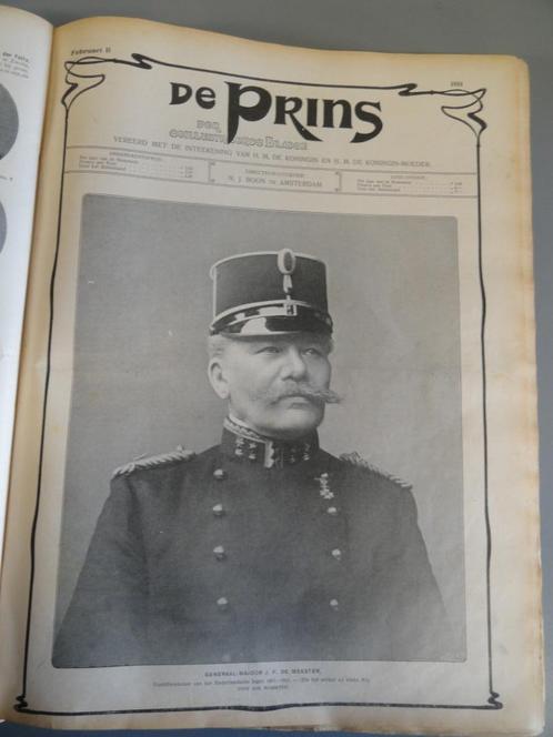 Ingebonden Weekblad de Prins 1911, Antiek en Kunst, Antiek | Boeken en Bijbels, Ophalen