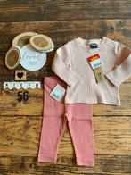 Baby girl setje shirtje licht roze, broekje roze wibra 56, Kinderen en Baby's, Babykleding | Maat 56, Meisje, Nieuw, Ophalen of Verzenden