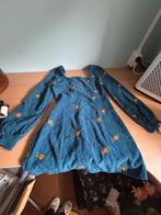 Leuke blauwe jurk van Cider - Maat S, Kleding | Dames, Blauw, Ophalen of Verzenden, Zo goed als nieuw, Maat 36 (S)